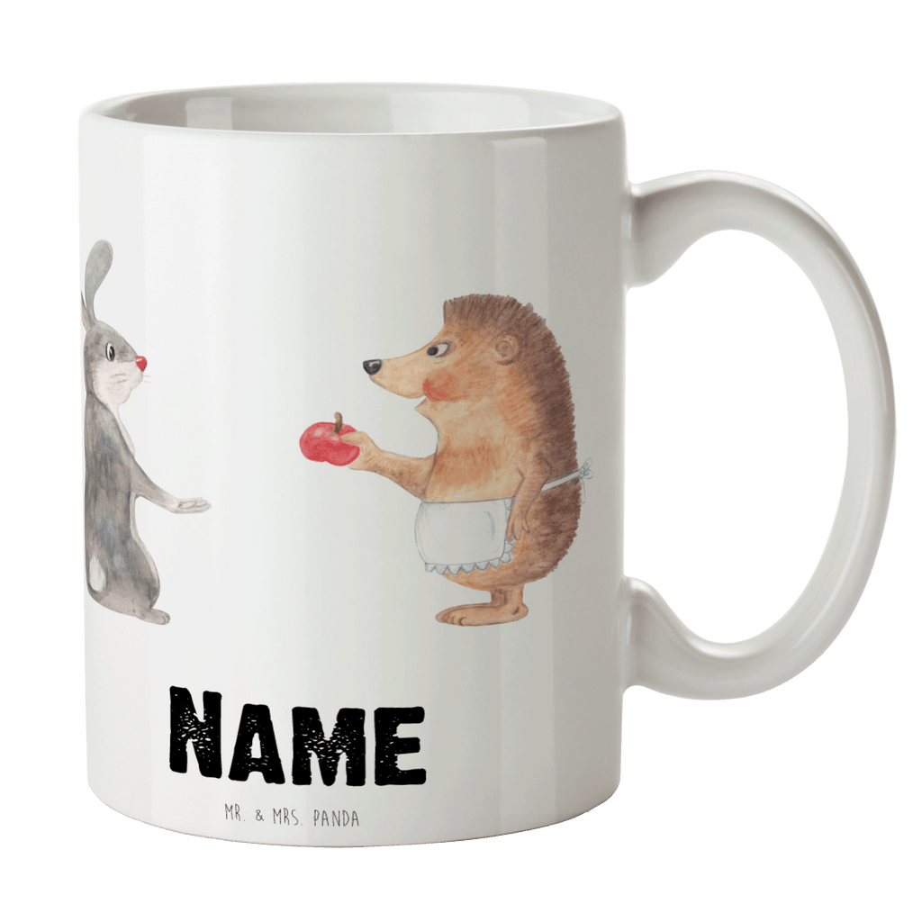 Personalisierte Tasse Liebe ist nie ohne Schmerz Personalisierte Tasse, Namenstasse, Wunschname, Personalisiert, Tasse, Namen, Drucken, Tasse mit Namen, Tiermotive, Gute Laune, lustige Sprüche, Tiere, Igel und Hase, Igel, Hase, Liebe Spruch, Liebeskummer Geschenk, Herzschmerz, Trösten, Trennungsschmerz, Spruch romantisch