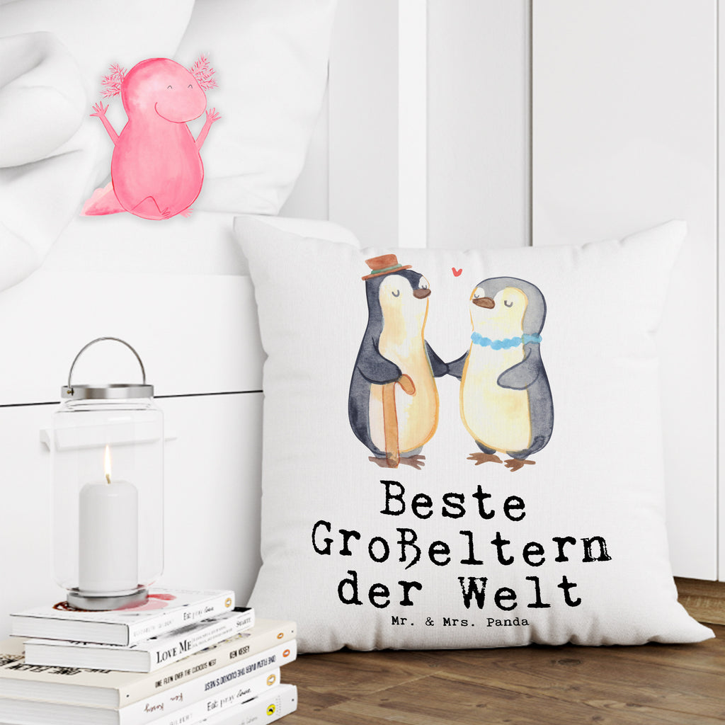 40x40 Kissen Pinguin Beste Großeltern der Welt Kissenhülle, Kopfkissen, Sofakissen, Dekokissen, Motivkissen, für, Dankeschön, Geschenk, Schenken, Geburtstag, Geburtstagsgeschenk, Geschenkidee, Danke, Bedanken, Mitbringsel, Freude machen, Geschenktipp, Großeltern, Grosseltern, Großmutter, Großvater, Opa, Omi, Oma, Opi. Großpapa, Großmama, Enkel, Enkelin, Enkelkind, Kleinigkeit, Omma, Ommi, Oppa, Oppi, Bester