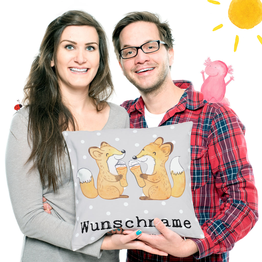 Personalisiertes Kissen Fuchs Bester Adoptivbruder der Welt Kissen, personalisiert, Name, Wunschname, bedrucken, Kopfkissen, für, Dankeschön, Geschenk, Schenken, Geburtstag, Geburtstagsgeschenk, Geschenkidee, Danke, Bedanken, Mitbringsel, Freude machen, Geschenktipp, Adoptivbruder, adoptiert, Bruder, Brudi, Geschwister, Bruderherz, Schwester, Familie, Kleinigkeit, Brother, Bester, Sohn