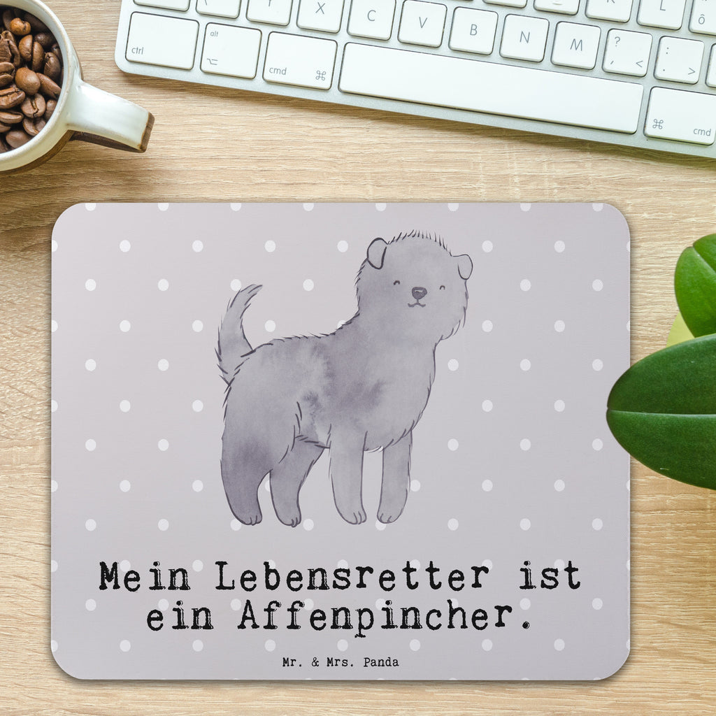 Mauspad Affenpincher Lebensretter Mousepad, Computer zubehör, Büroausstattung, PC Zubehör, Arbeitszimmer, Mauspad, Einzigartiges Mauspad, Designer Mauspad, Mausunterlage, Mauspad Büro, Hund, Hunderasse, Rassehund, Hundebesitzer, Geschenk, Tierfreund, Schenken, Welpe, Affenpincher