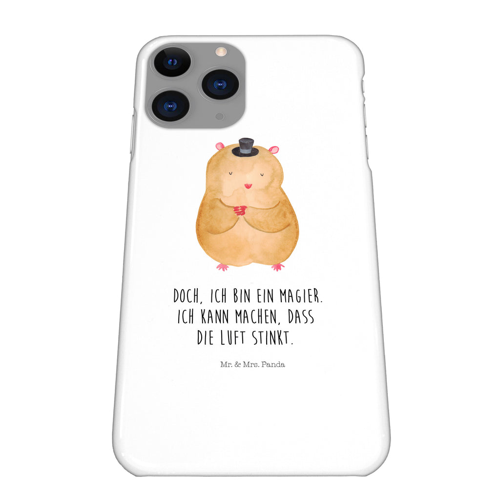 Handyhülle Hamster Hut Handyhülle, Handycover, Cover, Handy, Hülle, Iphone 10, Iphone X, Tiermotive, Gute Laune, lustige Sprüche, Tiere, Hamster, Hut, Magier, Zylinder, Zwerghamster, Zauberer