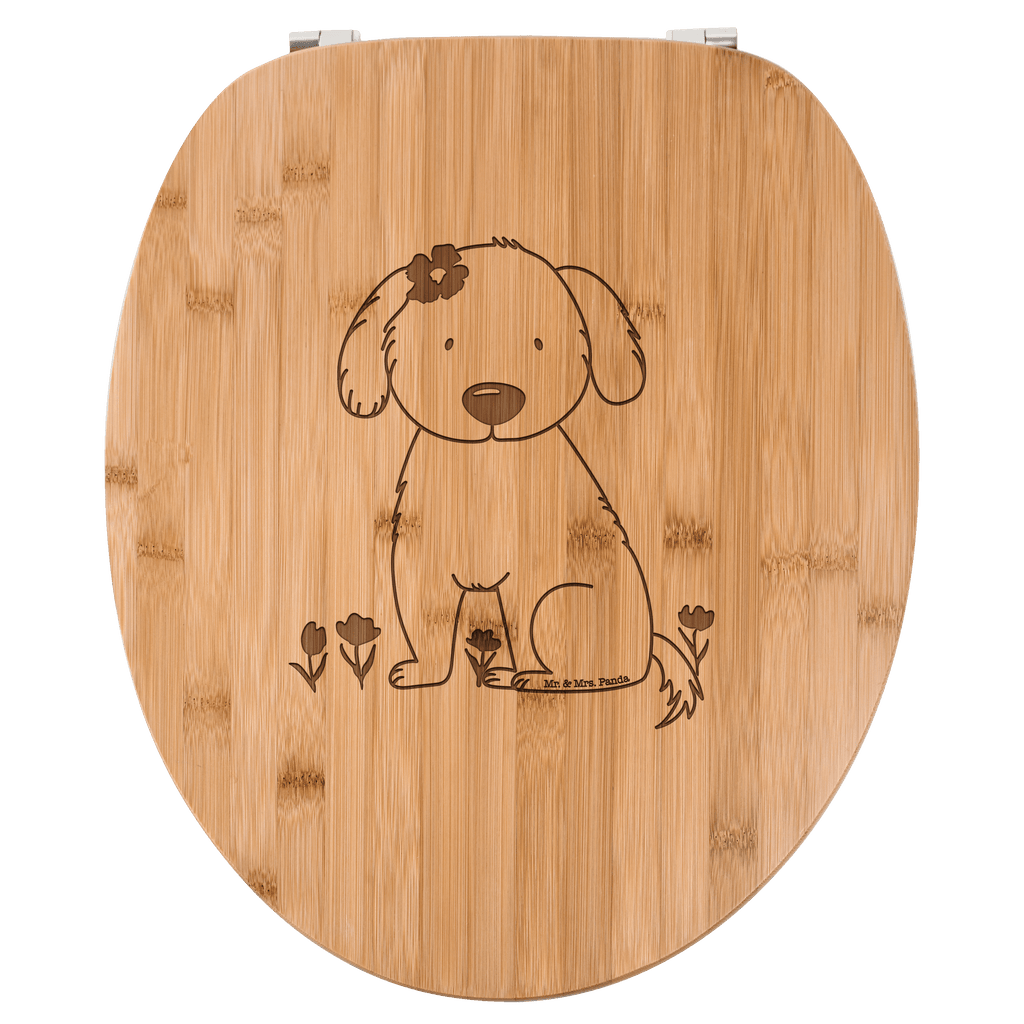 WC Sitz Hund Dame Klobrille, Klodeckel, Toilettendeckel, WC-Sitz, Toilette, Hund, Hundemotiv, Haustier, Hunderasse, Tierliebhaber, Hundebesitzer, Sprüche, Hunde, Hundeliebe, Hundeglück, Liebe, Frauchen