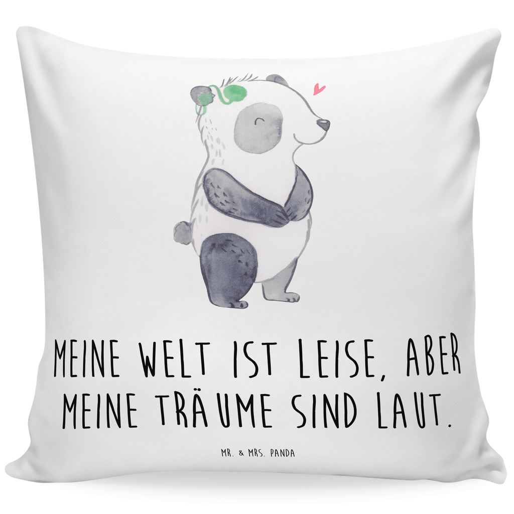 40x40 Kissen Panda Gehörlos Kissenhülle, Kopfkissen, Sofakissen, Dekokissen, Motivkissen, sofakissen, sitzkissen, Kissen, Kissenbezüge, Kissenbezug 40x40, Kissen 40x40, Kissenhülle 40x40, Zierkissen, Couchkissen, Dekokissen Sofa, Sofakissen 40x40, Dekokissen 40x40, Kopfkissen 40x40, Kissen 40x40 Waschbar, Panda, gehörlos, Cochlea Implantat, ertaubt