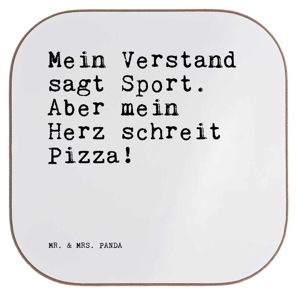 Quadratische Untersetzer Sprüche und Zitate Mein Verstand sagt Sport. Aber mein Herz schreit Pizza! Untersetzer, Bierdeckel, Glasuntersetzer, Untersetzer Gläser, Getränkeuntersetzer, Untersetzer aus Holz, Untersetzer für Gläser, Korkuntersetzer, Untersetzer Holz, Holzuntersetzer, Tassen Untersetzer, Untersetzer Design, Spruch, Sprüche, lustige Sprüche, Weisheiten, Zitate, Spruch Geschenke, Spruch Sprüche Weisheiten Zitate Lustig Weisheit Worte