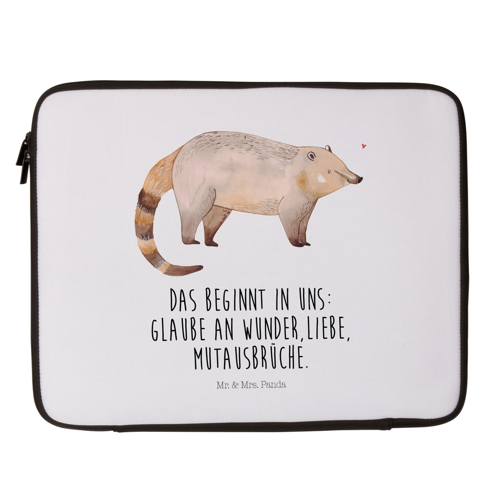 Notebook Tasche Nasenbär Notebook Tasche, Laptop, Computertasche, Tasche, Notebook-Tasche, Notebook-Reisehülle, Notebook Schutz, Tiermotive, Gute Laune, lustige Sprüche, Tiere, Nasenbär, Nasenbären, Rüsselbär, Bär