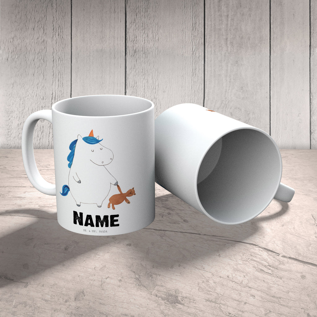 Personalisierte Tasse Einhorn Teddy Personalisierte Tasse, Namenstasse, Wunschname, Personalisiert, Tasse, Namen, Drucken, Tasse mit Namen, Einhorn, Einhörner, Einhorn Deko, Pegasus, Unicorn, schlafen, gute Nacht, Single, Bett, Träumen, Freundin, Singleleben