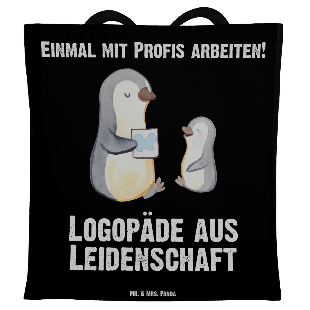 Tragetasche Logopäde aus Leidenschaft Beuteltasche, Beutel, Einkaufstasche, Jutebeutel, Stoffbeutel, Tasche, Shopper, Umhängetasche, Strandtasche, Schultertasche, Stofftasche, Tragetasche, Badetasche, Jutetasche, Einkaufstüte, Laptoptasche, Beruf, Ausbildung, Jubiläum, Abschied, Rente, Kollege, Kollegin, Geschenk, Schenken, Arbeitskollege, Mitarbeiter, Firma, Danke, Dankeschön, Logopäde, Logopädie, Studium