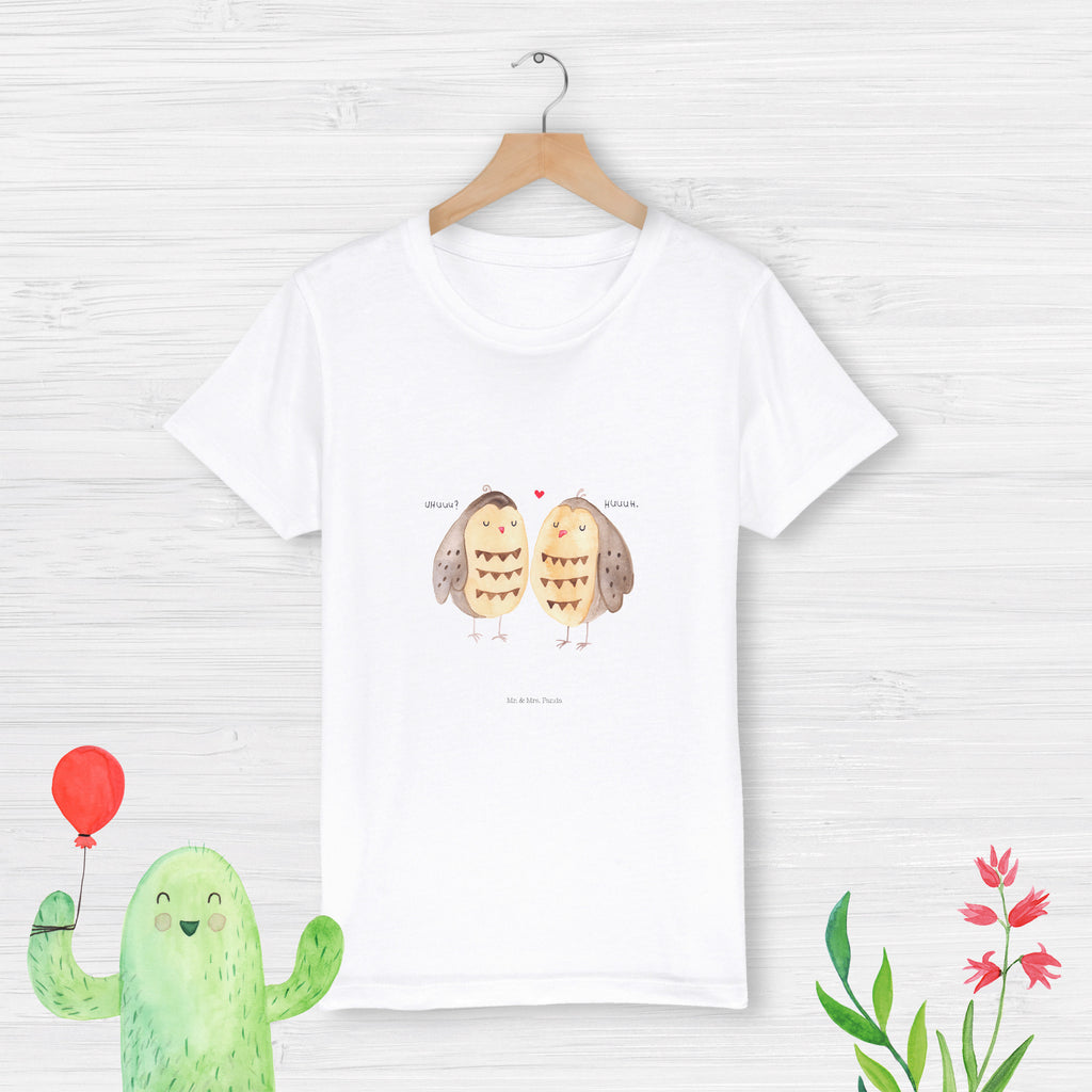 Organic Kinder T-Shirt Eulen Liebe Kinder T-Shirt, Kinder T-Shirt Mädchen, Kinder T-Shirt Jungen, Eule, Eule Deko, Liebe, Hochzeit Spruch, Owl, All you need is love, Liebe Spruch, Freundin Geschenk, Freund, Wortspiel lustig