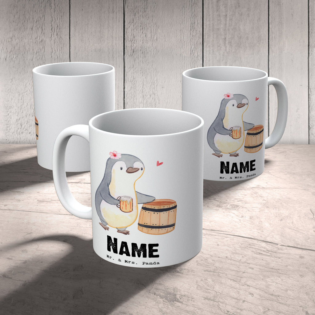 Personalisierte Tasse Bierbrauerin mit Herz Personalisierte Tasse, Namenstasse, Wunschname, Personalisiert, Tasse, Namen, Drucken, Tasse mit Namen, Beruf, Ausbildung, Jubiläum, Abschied, Rente, Kollege, Kollegin, Geschenk, Schenken, Arbeitskollege, Mitarbeiter, Firma, Danke, Dankeschön, Bierbrauerin, Biertrinkerin, Bierkennerin, Biergeschenk, Hobbybrauen, Heimbrauen, Selbstbrauen, Bierliebe, Bierfass