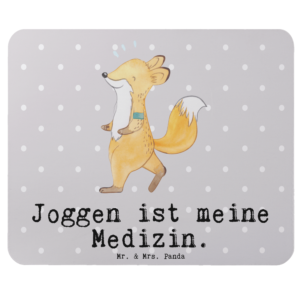 Mauspad Fuchs Joggen Medizin Mousepad, Computer zubehör, Büroausstattung, PC Zubehör, Arbeitszimmer, Mauspad, Einzigartiges Mauspad, Designer Mauspad, Mausunterlage, Mauspad Büro, Geschenk, Sport, Sportart, Hobby, Schenken, Danke, Dankeschön, Auszeichnung, Gewinn, Sportler, Joggen, Dauerlauf, Laufsport, Laufen