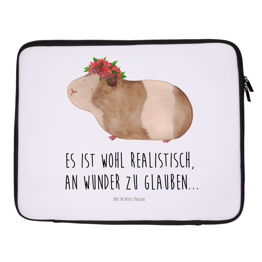 Notebook Tasche Meerschweinchen weise Notebook Tasche, Laptop, Computertasche, Tasche, Notebook-Tasche, Notebook-Reisehülle, Notebook Schutz, Tiermotive, Gute Laune, lustige Sprüche, Tiere, Meerschweinchen, Meerie, Meeries, Wunder, Blumenkind, Realität, Spruch, Weisheit, Motivation, Wunderland