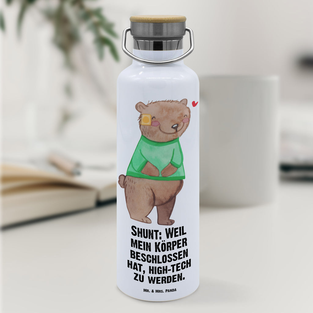 Trinkflasche Bär Shunt Thermosflasche, Isolierflasche, Edelstahl, Trinkflasche, isoliert, Wamrhaltefunktion, Sportflasche, Flasche zum Sport, Sportlerflasche, Bär, Shunt