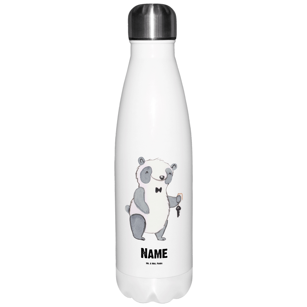 Personalisierte Thermosflasche Vermieter mit Herz Personalisierte Isolierflasche, Personalisierte Thermoflasche, Personalisierte Trinkflasche, Trinkflasche Mit Namen, Wunschname, Bedrucken, Namensflasche, Beruf, Ausbildung, Jubiläum, Abschied, Rente, Kollege, Kollegin, Geschenk, Schenken, Arbeitskollege, Mitarbeiter, Firma, Danke, Dankeschön