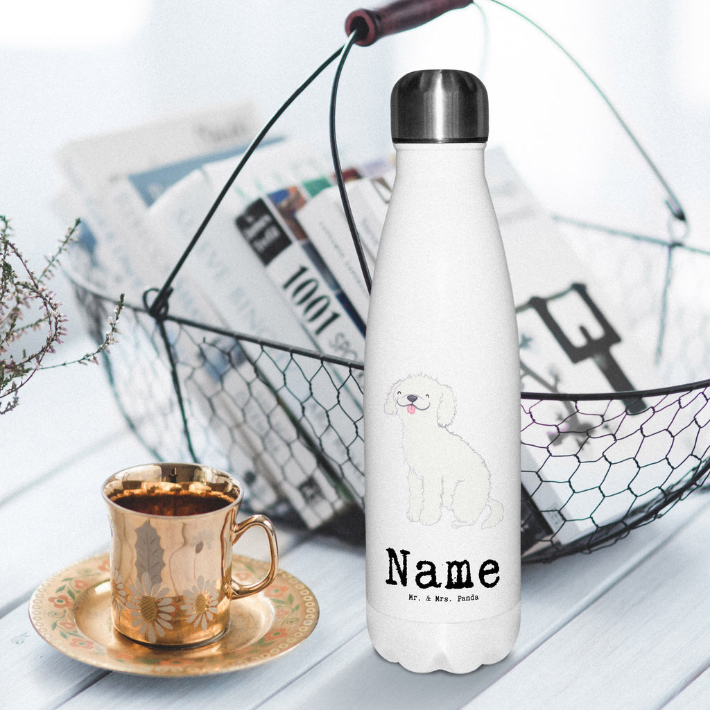 Personalisierte Thermosflasche Kleinpudel Lebensretter Personalisierte Isolierflasche, Personalisierte Thermoflasche, Personalisierte Trinkflasche, Trinkflasche Mit Namen, Wunschname, Bedrucken, Namensflasche, Hund, Hunderasse, Rassehund, Hundebesitzer, Geschenk, Tierfreund, Schenken, Welpe, Pudel, Kleinpudel