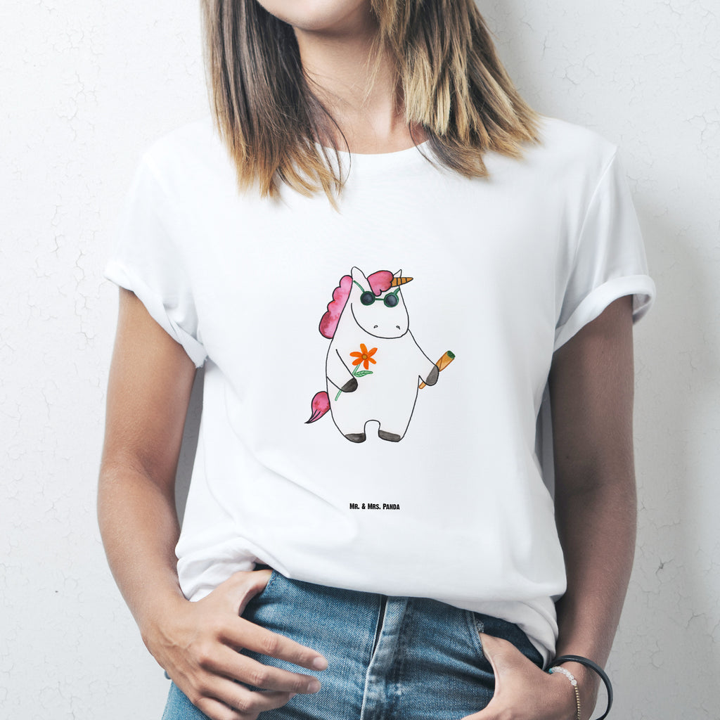 T-Shirt Standard Einhorn Woodstock T-Shirt, Shirt, Tshirt, Lustiges T-Shirt, T-Shirt mit Spruch, Party, Junggesellenabschied, Jubiläum, Geburstag, Herrn, Damen, Männer, Frauen, Schlafshirt, Nachthemd, Sprüche, Einhorn, Einhörner, Einhorn Deko, Pegasus, Unicorn, Kiffen, Joint, Zigarette, Alkohol, Spaß. lustig, witzig, Woodstock