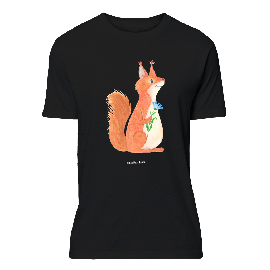 T-Shirt Standard Eichhörnchen Blume T-Shirt, Shirt, Tshirt, Lustiges T-Shirt, T-Shirt mit Spruch, Party, Junggesellenabschied, Jubiläum, Geburstag, Herrn, Damen, Männer, Frauen, Schlafshirt, Nachthemd, Sprüche, Tiermotive, Gute Laune, lustige Sprüche, Tiere, Eichhörnchen, Eichhorn, Spruch positiv, Lachen, Spaß, Motivation Sprüche, Motivation Bilder, glücklich Spruch, Spruch Deko