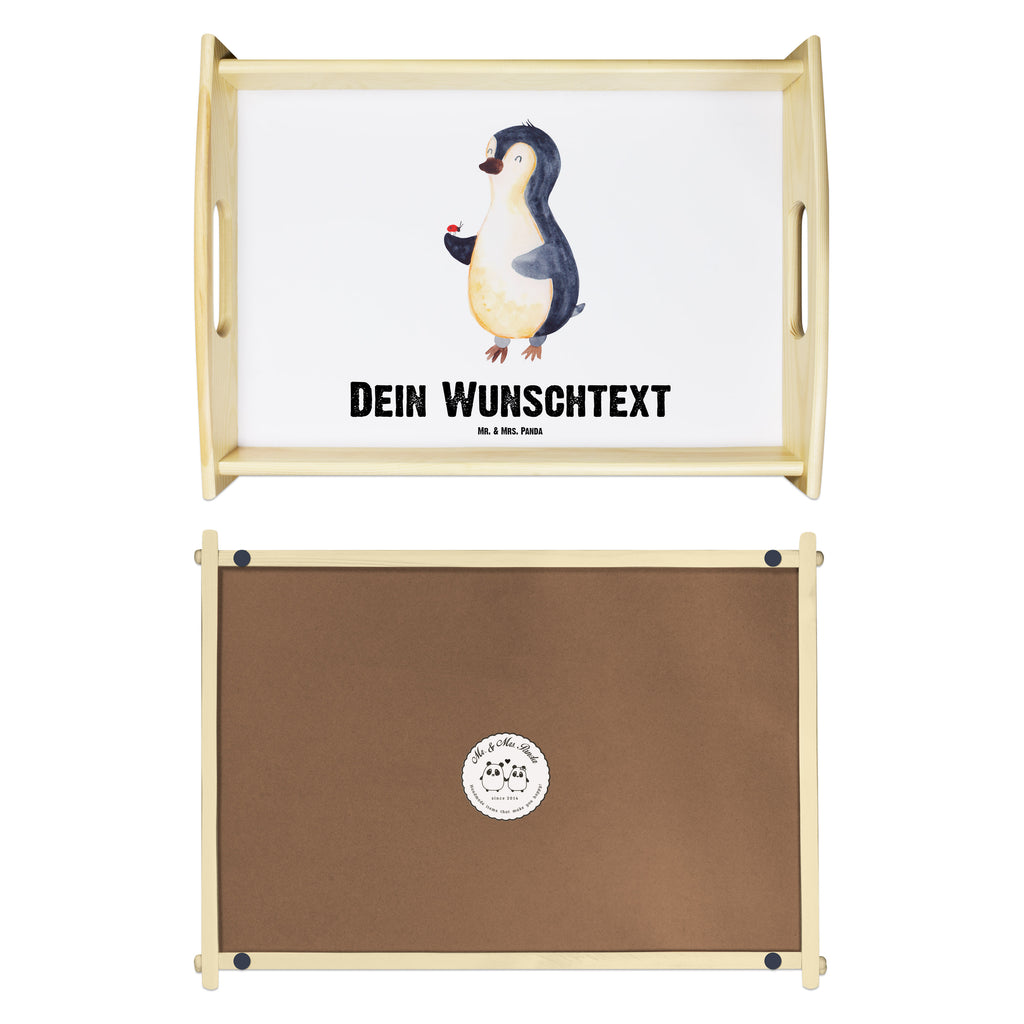 Personalisiertes Serviertablett Pinguin Marienkäfer Personalisiertes Serviertablett, Personalisiertes Tablett, Personalisiertes Holztablett, Personalisiertes Küchentablett, Personalisiertes Dekotablett, Personalisiertes Frühstückstablett, Serviertablett mit Namen, Tablett mit Namen, Pinguin, Pinguine, Marienkäfer, Liebe, Wunder, Glück, Freude, Lebensfreude