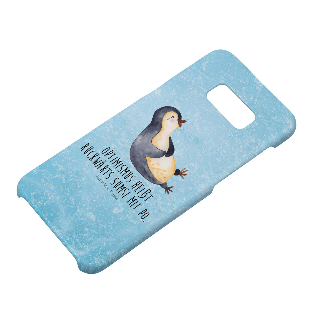 Handyhülle Pinguin Lachen Handyhülle, Handycover, Cover, Handy, Hülle, Iphone 10, Iphone X, Pinguin, Pinguine, lustiger Spruch, Optimismus, Fröhlich, Lachen, Humor, Fröhlichkeit