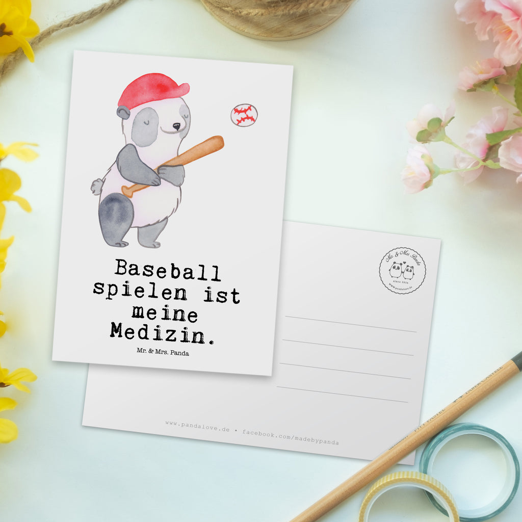 Postkarte Panda Baseball spielen Medizin Postkarte, Karte, Geschenkkarte, Grußkarte, Einladung, Ansichtskarte, Geburtstagskarte, Einladungskarte, Dankeskarte, Ansichtskarten, Einladung Geburtstag, Einladungskarten Geburtstag, Geschenk, Sport, Sportart, Hobby, Schenken, Danke, Dankeschön, Auszeichnung, Gewinn, Sportler, Baseball spielen, Baseball Spielen, Baseball Match, Ballsport, Baseballplatz, Baseballverein