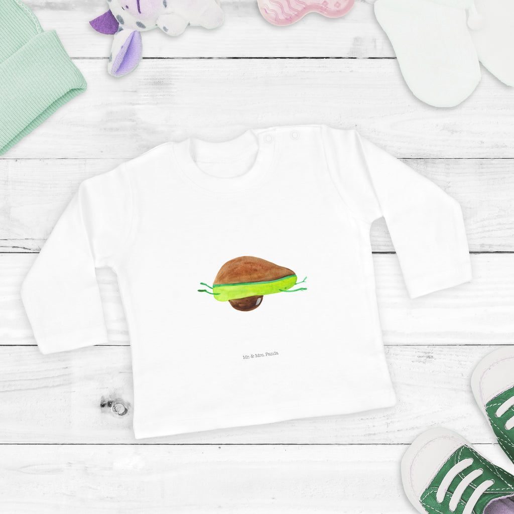 Baby Longsleeve Avocado Yoga Mädchen, Jungen, Baby, Langarm, Bio, Kleidung, Avocado, Veggie, Vegan, Gesund, Avocado Yoga Vegan