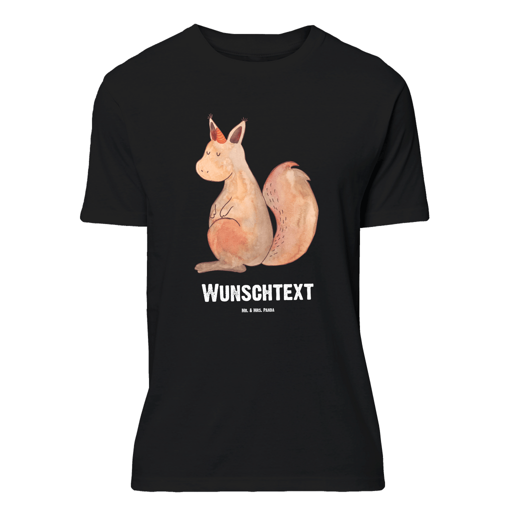 Personalisiertes T-Shirt Einhörnchen Glaube T-Shirt Personalisiert, T-Shirt mit Namen, T-Shirt mit Aufruck, Männer, Frauen, Wunschtext, Bedrucken, Einhorn, Einhörner, Einhorn Deko, Pegasus, Unicorn, Einhörnchen, Eichhörnchen, Eichhorn