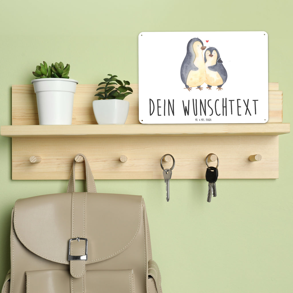 Personalisiertes Blechschild Pinguine Einschlafen Blechschild, Metallschild, Geschenk Schild, Schild, Magnet-Metall-Schild, Deko Schild, Wandschild, Wand-Dekoration, Türschild, Liebe, Partner, Freund, Freundin, Ehemann, Ehefrau, Heiraten, Verlobung, Heiratsantrag, Liebesgeschenk, Jahrestag, Hocheitstag, Valentinstag, Geschenk für Frauen, Hochzeitstag, Mitbringsel, Geschenk für Freundin, Geschenk für Partner, Liebesbeweis, für Männer, für Ehemann