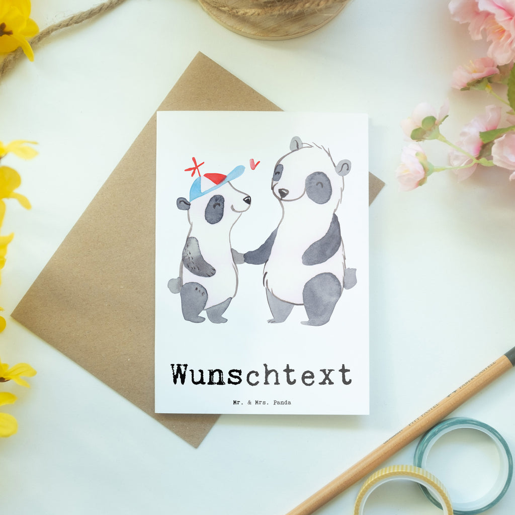 Personalisierte Grußkarte Panda Bester Vater der Welt Personalisierte Grußkarte, Personalisiertere Klappkarte, Personalisierte Einladungskarte, Personalisierte Glückwunschkarte, Personalisierte Hochzeitskarte, Personalisierte Geburtstagskarte, Grußkarte mit Namen, Grußkarte selber drucken, Grußkarte selbst gestalten, Grußkarte mit persönlichen Nachrichten, Grußkarte als Geldgeschenk, Grußkarten personalisiert, Personalisierte Karte, für, Dankeschön, Geschenk, Schenken, Geburtstag, Geburtstagsgeschenk, Geschenkidee, Danke, Bedanken, Mitbringsel, Freude machen, Geschenktipp, Vater, Papa, Dad, Daddy, Paps, Papi, Vati, Eltern, Geschenk Vater, Mann, Familie, Bester, Kleinigkeit