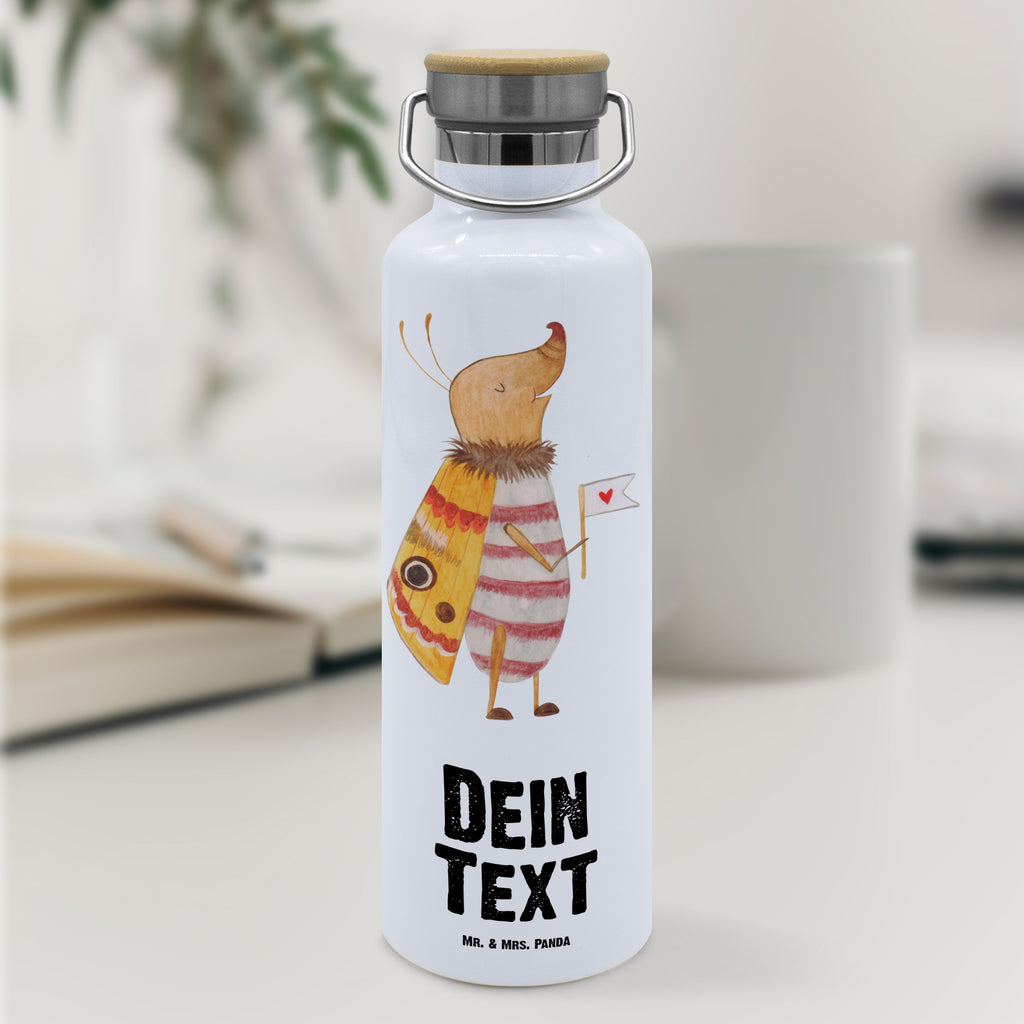 Personalisierte Trinkflasche Nachtfalter mit Fähnchen Personalisierte Trinkflasche, Trinkflasche mit Namen, Trinkflasche bedrucken, Flasche personalisiert, Trinkflasch mit Aufdruck, Trinkflasche Werbegeschenk, Namensaufdruck Trinkflasche, Sportflasche personalisiert, Trinkflasche Sport, Tiermotive, Gute Laune, lustige Sprüche, Tiere, Nachtfalter, Käfer, Spruch lustig, Spruch witzig, süß, niedlich, Küche Deko, Was kostet die Welt