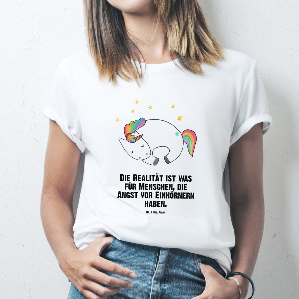 T-Shirt Standard Einhorn Nacht T-Shirt, Shirt, Tshirt, Lustiges T-Shirt, T-Shirt mit Spruch, Party, Junggesellenabschied, Jubiläum, Geburstag, Herrn, Damen, Männer, Frauen, Schlafshirt, Nachthemd, Sprüche, Einhorn, Einhörner, Einhorn Deko, Pegasus, Unicorn, Träume, Traum, unicorn, Realität, Menschen, Geschenk, Ruhe, Freundin