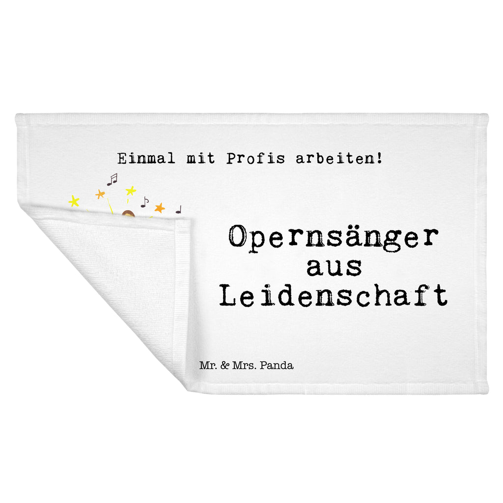 Handtuch Opernsänger aus Leidenschaft Gästetuch, Reisehandtuch, Sport Handtuch, Frottier, Kinder Handtuch, Beruf, Ausbildung, Jubiläum, Abschied, Rente, Kollege, Kollegin, Geschenk, Schenken, Arbeitskollege, Mitarbeiter, Firma, Danke, Dankeschön