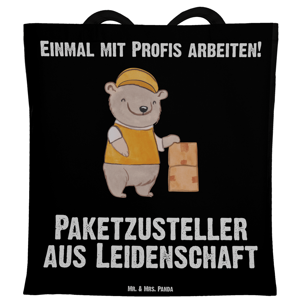 Tragetasche Paketzusteller aus Leidenschaft Beuteltasche, Beutel, Einkaufstasche, Jutebeutel, Stoffbeutel, Tasche, Shopper, Umhängetasche, Strandtasche, Schultertasche, Stofftasche, Tragetasche, Badetasche, Jutetasche, Einkaufstüte, Laptoptasche, Beruf, Ausbildung, Jubiläum, Abschied, Rente, Kollege, Kollegin, Geschenk, Schenken, Arbeitskollege, Mitarbeiter, Firma, Danke, Dankeschön