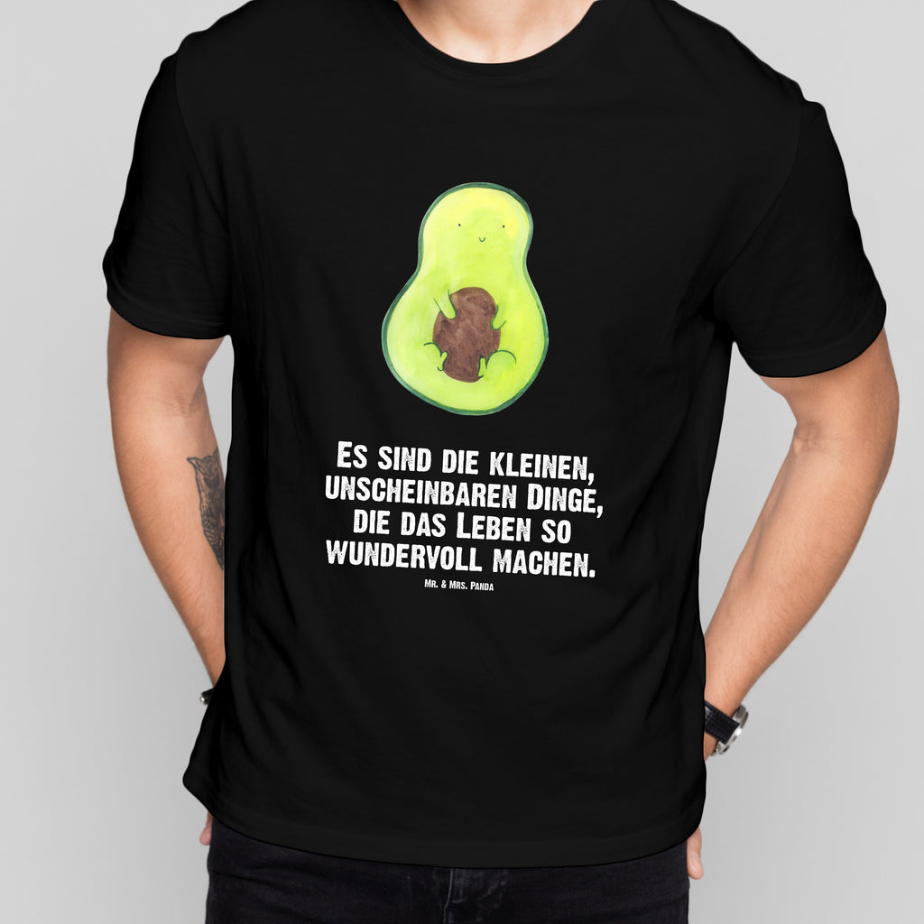 T-Shirt Standard Avocado mit Kern T-Shirt, Shirt, Tshirt, Lustiges T-Shirt, T-Shirt mit Spruch, Party, Junggesellenabschied, Jubiläum, Geburstag, Herrn, Damen, Männer, Frauen, Schlafshirt, Nachthemd, Sprüche, Avocado, Veggie, Vegan, Gesund, Avokado, Avocadokern, Kern, Pflanze, Spruch Leben