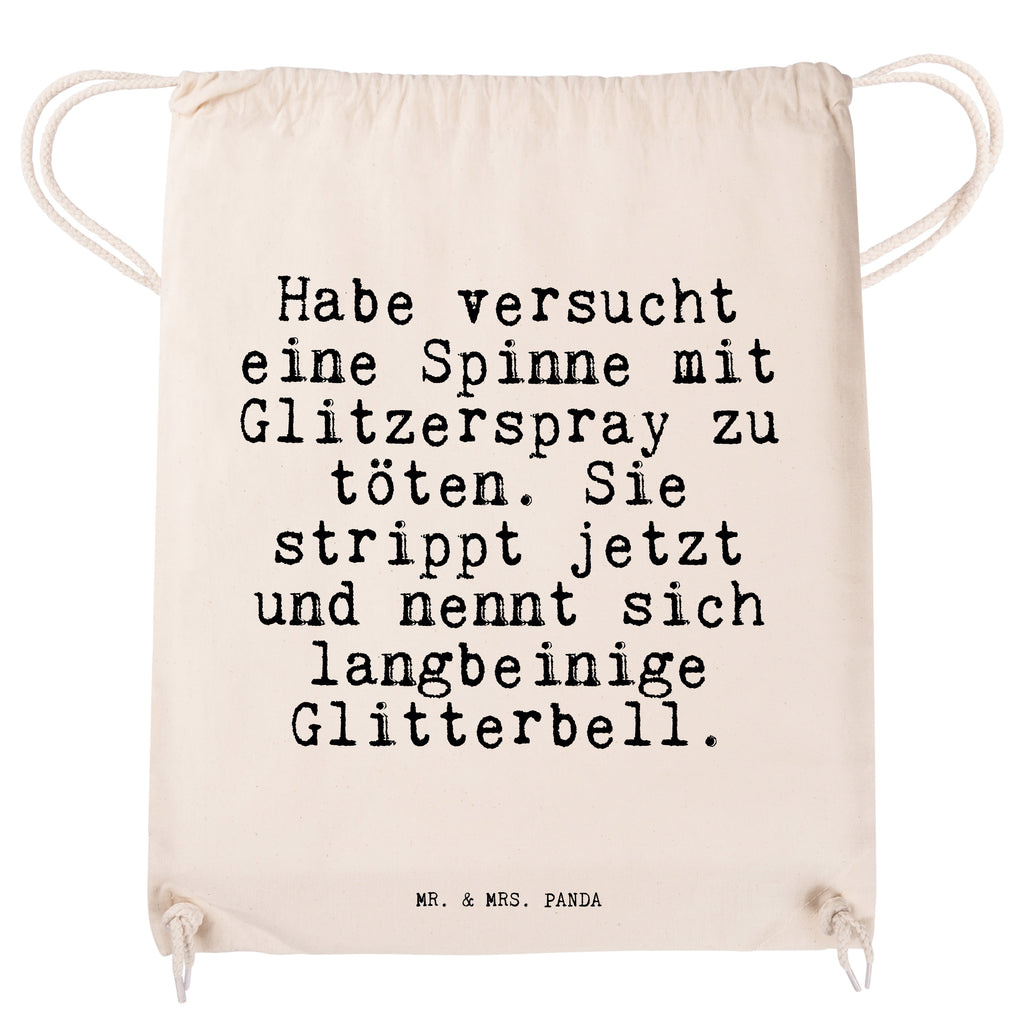 Sportbeutel Habe versucht eine Spinne... Sportbeutel, Turnbeutel, Beutel, Sporttasche, Tasche, Stoffbeutel, Sportbeutel Kinder, Gymsack, Beutel Rucksack, Kleine Sporttasche, Sportzubehör, Turnbeutel Baumwolle, Spruch, Sprüche, lustige Sprüche, Weisheiten, Zitate, Spruch Geschenke, Spruch Sprüche Weisheiten Zitate Lustig Weisheit Worte