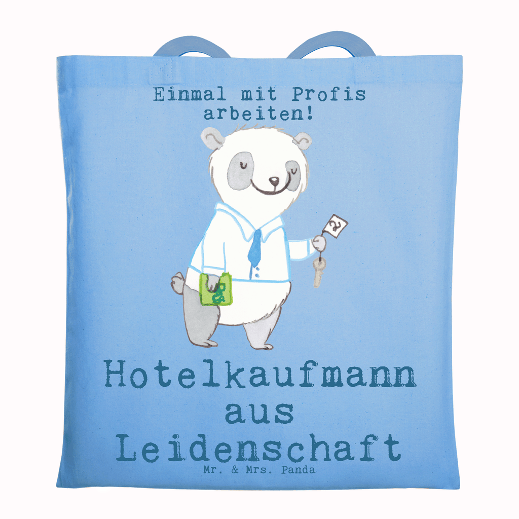 Tragetasche Hotelkaufmann aus Leidenschaft Beuteltasche, Beutel, Einkaufstasche, Jutebeutel, Stoffbeutel, Tasche, Shopper, Umhängetasche, Strandtasche, Schultertasche, Stofftasche, Tragetasche, Badetasche, Jutetasche, Einkaufstüte, Laptoptasche, Beruf, Ausbildung, Jubiläum, Abschied, Rente, Kollege, Kollegin, Geschenk, Schenken, Arbeitskollege, Mitarbeiter, Firma, Danke, Dankeschön, Hotelkaufmann, Hotelfachmann, Hotelfachangestellter, Hotelier, Hoteleröffnung