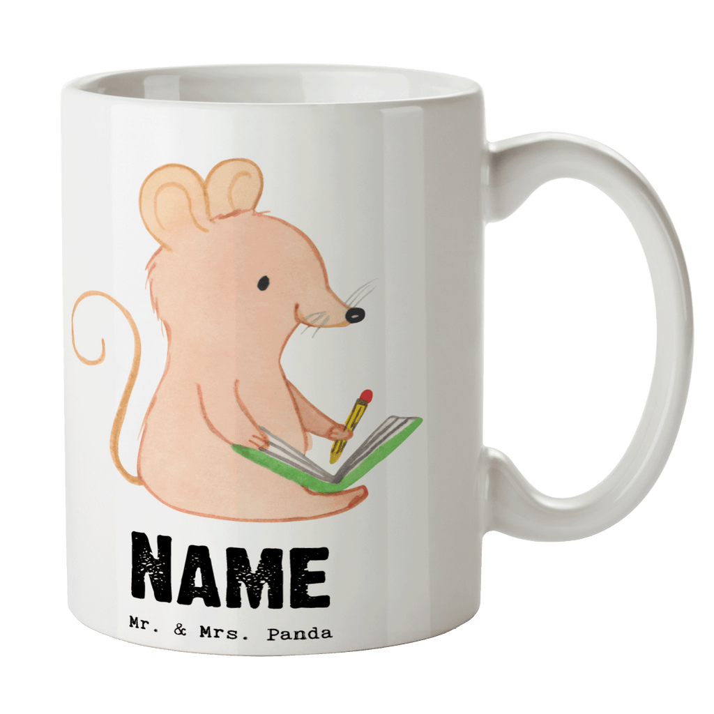 Personalisierte Tasse Maus Kreatives Schreiben Personalisierte Tasse, Namenstasse, Wunschname, Personalisiert, Tasse, Namen, Drucken, Tasse mit Namen, Geschenk, Sport, Sportart, Hobby, Schenken, Danke, Dankeschön, Auszeichnung, Gewinn, Sportler, Kreatives Schreiben, creative writing, Literatur schreiben