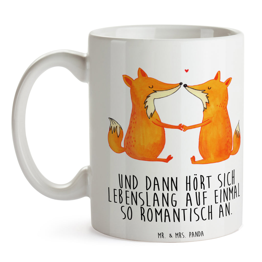 Tasse Füchse Liebe Tasse, Kaffeetasse, Teetasse, Becher, Kaffeebecher, Teebecher, Keramiktasse, Porzellantasse, Büro Tasse, Geschenk Tasse, Tasse Sprüche, Tasse Motive, Kaffeetassen, Tasse bedrucken, Designer Tasse, Cappuccino Tassen, Schöne Teetassen, Fuchs, Füchse, Fox, Liebe, Liebespaar, Paar, Partner, Freundin, Freund, Ehe, Verlobte, Ehemann, Ehefrau, Liebesbeweis