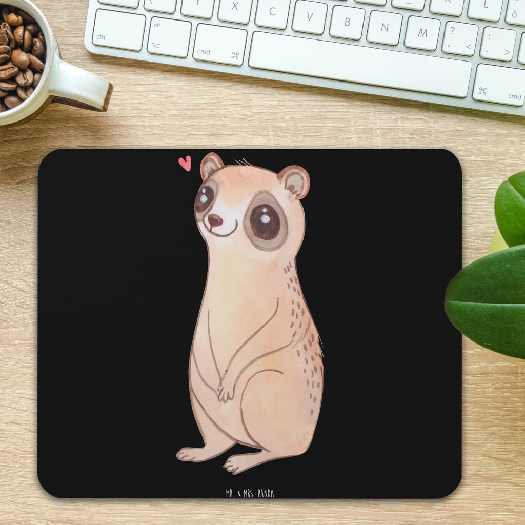 Mauspad Plumplori Glücklich Mousepad, Computer zubehör, Büroausstattung, PC Zubehör, Arbeitszimmer, Mauspad, Einzigartiges Mauspad, Designer Mauspad, Mausunterlage, Mauspad Büro, Tiermotive, Gute Laune, lustige Sprüche, Tiere, Plumplori, Niedlich, Glück