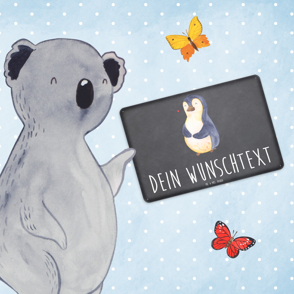 Personalisiertes Blechschild Pinguin Diät Blechschild, Metallschild, Geschenk Schild, Schild, Magnet-Metall-Schild, Deko Schild, Wandschild, Wand-Dekoration, Türschild, Pinguin, Pinguine, Diät, Abnehmen, Abspecken, Gewicht, Motivation, Selbstliebe, Körperliebe, Selbstrespekt