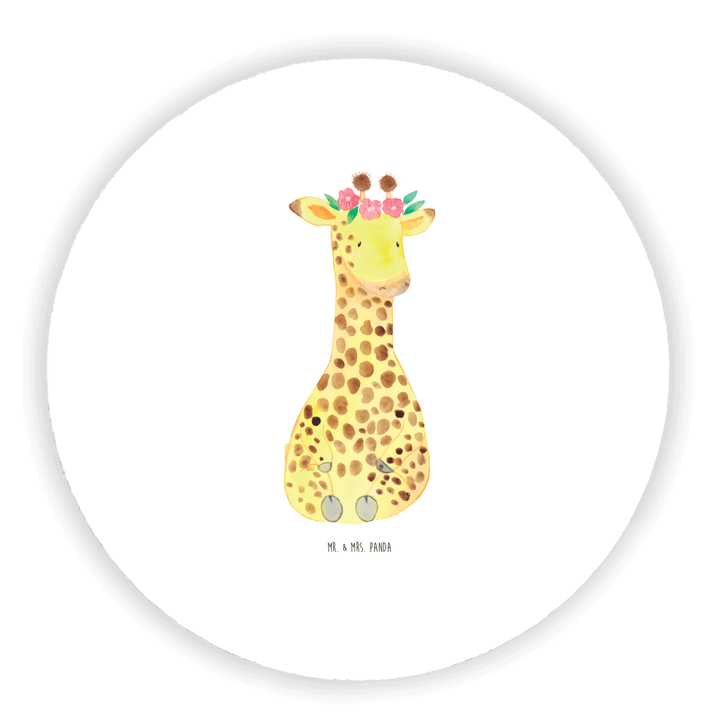 Rund Magnet Giraffe Blumenkranz Kühlschrankmagnet, Pinnwandmagnet, Souvenir Magnet, Motivmagnete, Dekomagnet, Whiteboard Magnet, Notiz Magnet, Kühlschrank Dekoration, Afrika, Wildtiere, Giraffe, Blumenkranz, Abenteurer, Selbstliebe, Freundin