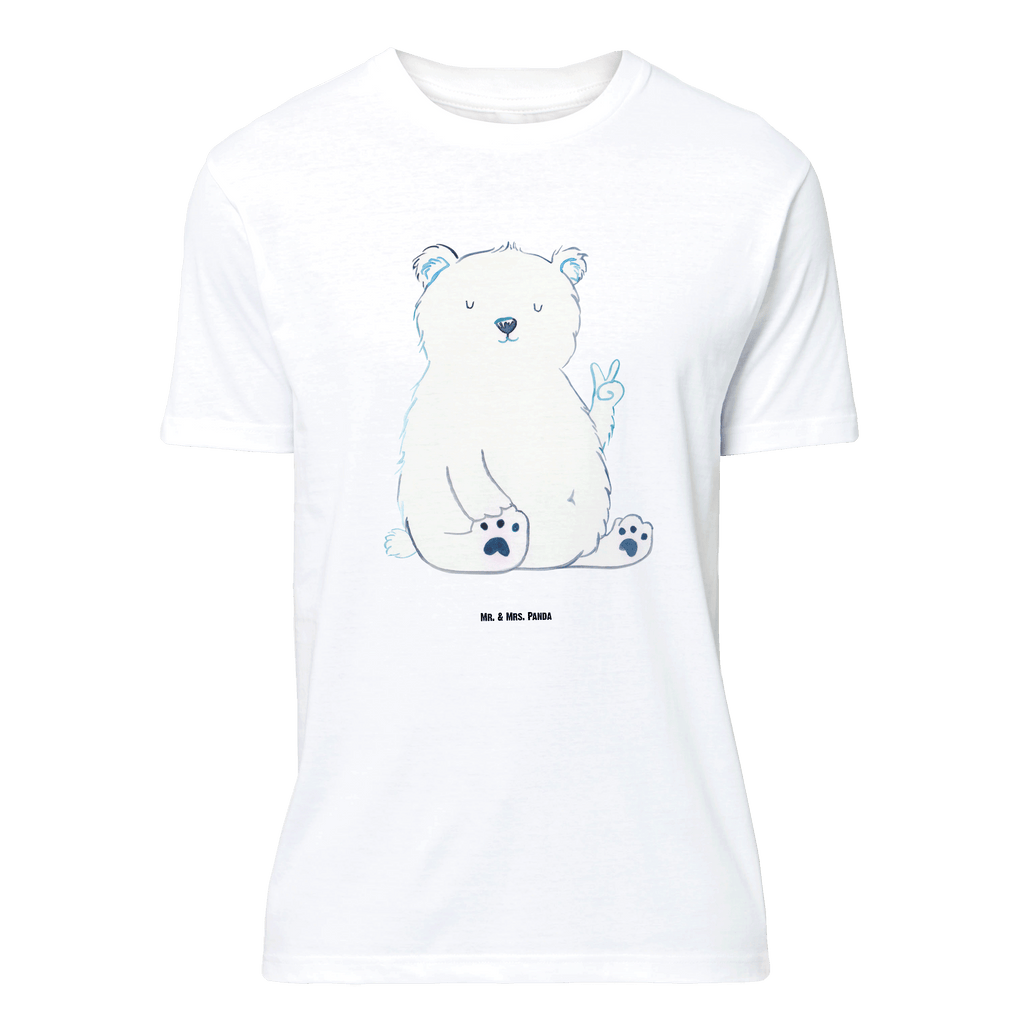 T-Shirt Standard Eisbär Faul T-Shirt, Shirt, Tshirt, Lustiges T-Shirt, T-Shirt mit Spruch, Party, Junggesellenabschied, Jubiläum, Geburstag, Herrn, Damen, Männer, Frauen, Schlafshirt, Nachthemd, Sprüche, Bär, Teddy, Teddybär, Eisbär, Nordpol, Faul, Entspannen, Relaxen, Büro, Arbeit, Bürojob, Arbeitsplatz, Homeoffice