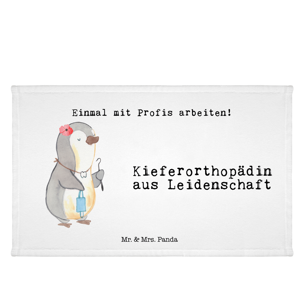 Handtuch Kieferorthopädin aus Leidenschaft Gästetuch, Reisehandtuch, Sport Handtuch, Frottier, Kinder Handtuch, Beruf, Ausbildung, Jubiläum, Abschied, Rente, Kollege, Kollegin, Geschenk, Schenken, Arbeitskollege, Mitarbeiter, Firma, Danke, Dankeschön