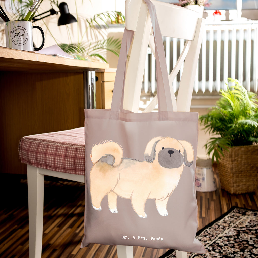 Tragetasche Pekingese Moment Beuteltasche, Beutel, Einkaufstasche, Jutebeutel, Stoffbeutel, Tasche, Shopper, Umhängetasche, Strandtasche, Schultertasche, Stofftasche, Tragetasche, Badetasche, Jutetasche, Einkaufstüte, Laptoptasche, Hund, Hunderasse, Rassehund, Hundebesitzer, Geschenk, Tierfreund, Schenken, Welpe, Pekingese, Pekinese, Peking-Palasthund