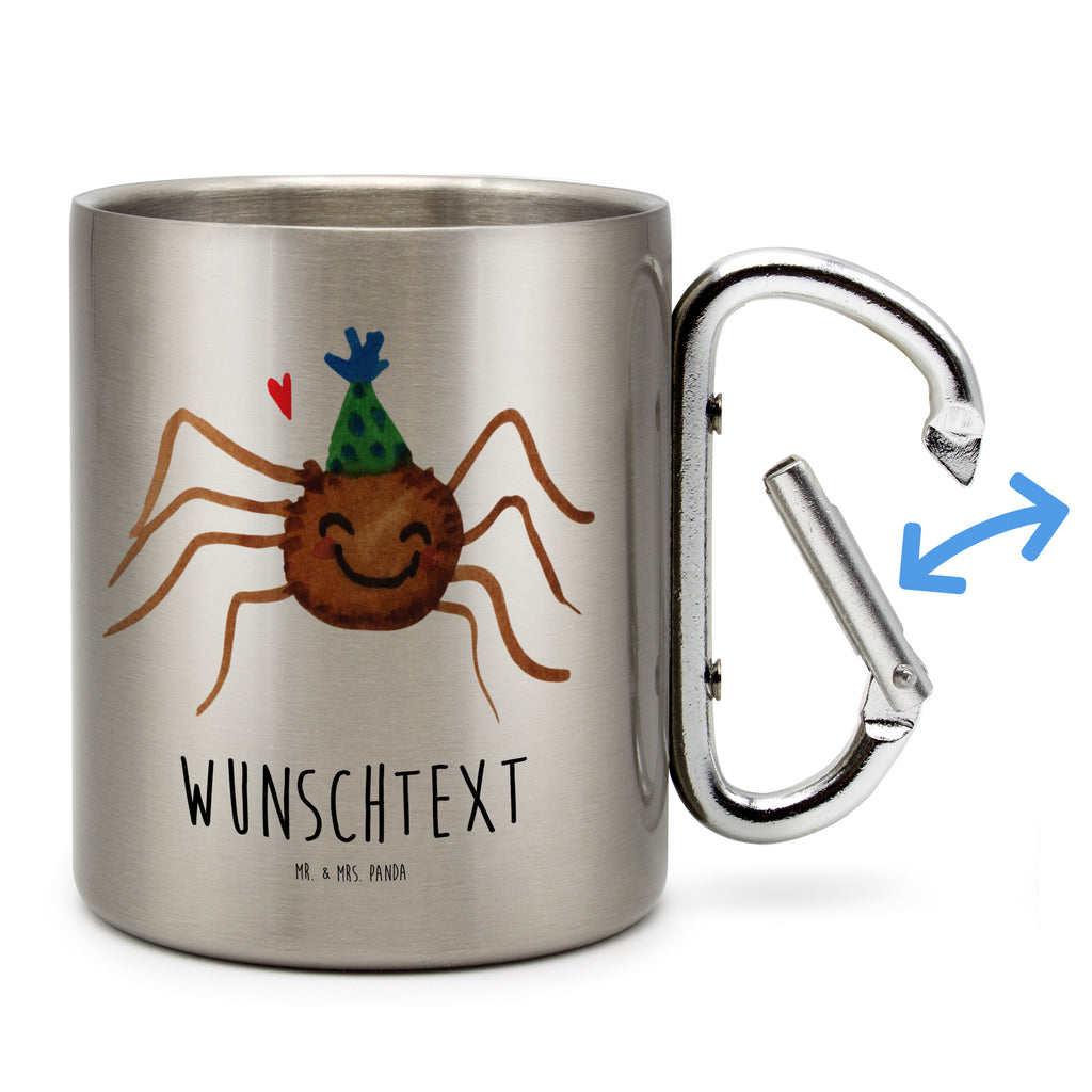 Personalisierter Edelstahlbecher Spinne Agathe Party Personalisierte Edelstahltasse, Personalisierter Edelstahlbecher, Personalisierter Outdoor Becher, Personalisierte Outdoor Tasse, Spinne Agathe, Spinne, Agathe, Videos, Merchandise, Selbstliebe, Wunder, Motivation, Glück