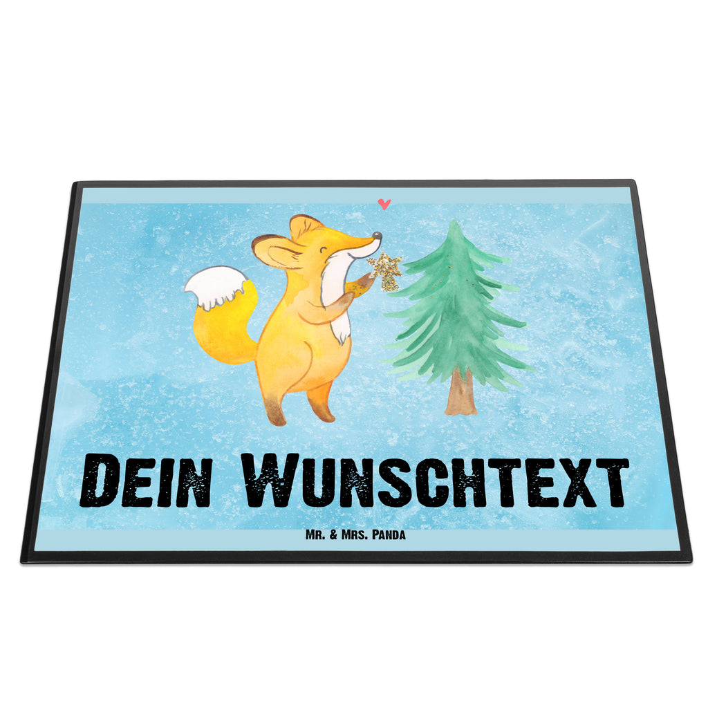 Personalisierte Schreibtischunterlage Fuchs  Weihnachtsbaum Personalisierte Schreibunterlage, Personalisierte Schreibtischauflage, Personalisierte Schreibtisch Unterlagen, Schreibunterlage mit Namen, Schreibtischauflage mit Namen, Schreibtisch Unterlagen mit Namen, Selbst gestalten, Namensaufdruck, Namenspersonalisierung, Winter, Weihnachten, Weihnachtsdeko, Nikolaus, Advent, Heiligabend, Wintermotiv, Weihnachtsmann, Weihnachtstage, Fuchs, Schlittschuh, Weihnachtszeit, Weihnachtsdekoration