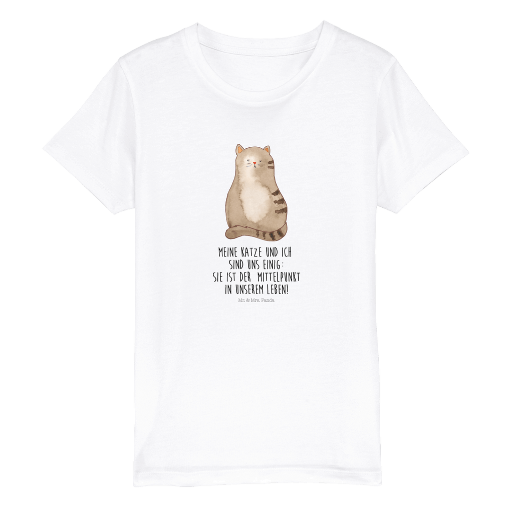 Organic Kinder T-Shirt Katze Sitzen Kinder T-Shirt, Kinder T-Shirt Mädchen, Kinder T-Shirt Jungen, Katze, Katzenmotiv, Katzenfan, Katzendeko, Katzenfreund, Katzenliebhaber, Katzenprodukte, Katzenartikel, Katzenaccessoires, Katzensouvenirs, Katzenliebhaberprodukte, Katzenmotive, Katzen, Kater, Mietze, Cat, Cats, Katzenhalter, Katzenbesitzerin, Haustier, Katzenliebe, Lebensinhalt, Liebe, Mittelpunkt, Familie