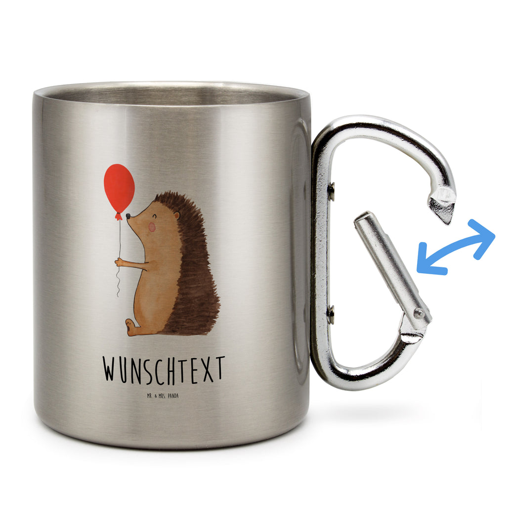 Personalisierter Edelstahlbecher Igel mit Luftballon Personalisierte Edelstahltasse, Personalisierter Edelstahlbecher, Personalisierter Outdoor Becher, Personalisierte Outdoor Tasse, Tiermotive, Gute Laune, lustige Sprüche, Tiere, Igel, Geburtstag, Herzlichen Glückwunsch, Glückwunsch, Geburtstagskind, Ballon, Happy Birthday