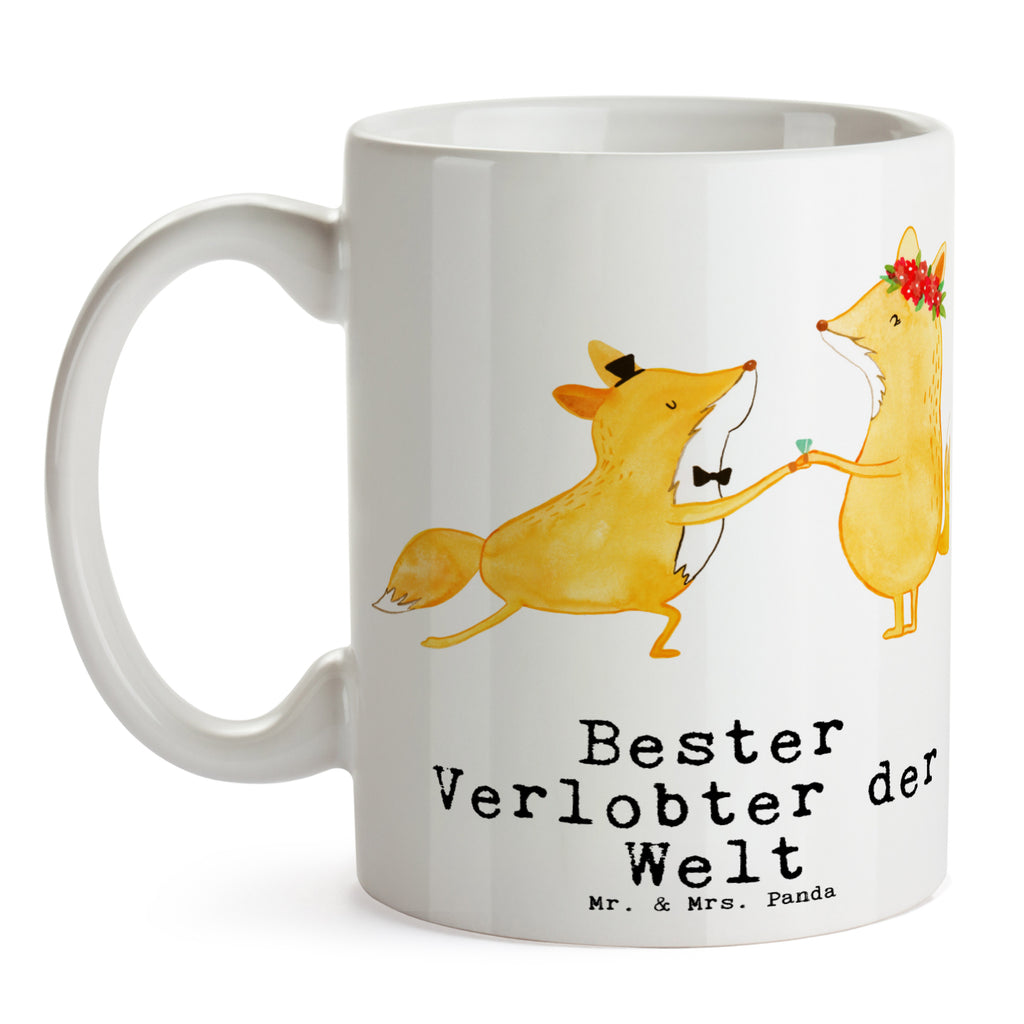 Tasse Fuchs Bester Verlobter der Welt Tasse, Kaffeetasse, Teetasse, Becher, Kaffeebecher, Teebecher, Keramiktasse, Porzellantasse, Büro Tasse, Geschenk Tasse, Tasse Sprüche, Tasse Motive, Kaffeetassen, Tasse bedrucken, Designer Tasse, Cappuccino Tassen, Schöne Teetassen, für, Dankeschön, Geschenk, Schenken, Geburtstag, Geburtstagsgeschenk, Geschenkidee, Danke, Bedanken, Mitbringsel, Freude machen, Geschenktipp, Verlobter, Verloben, Verlobung, Traummann, Mann, Freund, Ehemann, Zukünftiger, Hochzeit, Ehe