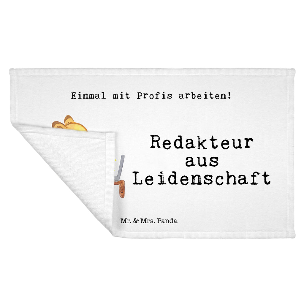 Handtuch Redakteur aus Leidenschaft Gästetuch, Reisehandtuch, Sport Handtuch, Frottier, Kinder Handtuch, Beruf, Ausbildung, Jubiläum, Abschied, Rente, Kollege, Kollegin, Geschenk, Schenken, Arbeitskollege, Mitarbeiter, Firma, Danke, Dankeschön, Online, Redakteur, Referent, Journalist