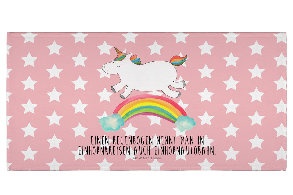 Handtuch Einhorn Regenbogen Handtuch, Badehandtuch, Badezimmer, Handtücher, groß, Kinder, Baby, Einhorn, Einhörner, Einhorn Deko, Pegasus, Unicorn, Regenbogen, Glitzer, Einhornpower, Erwachsenwerden, Einhornautobahn