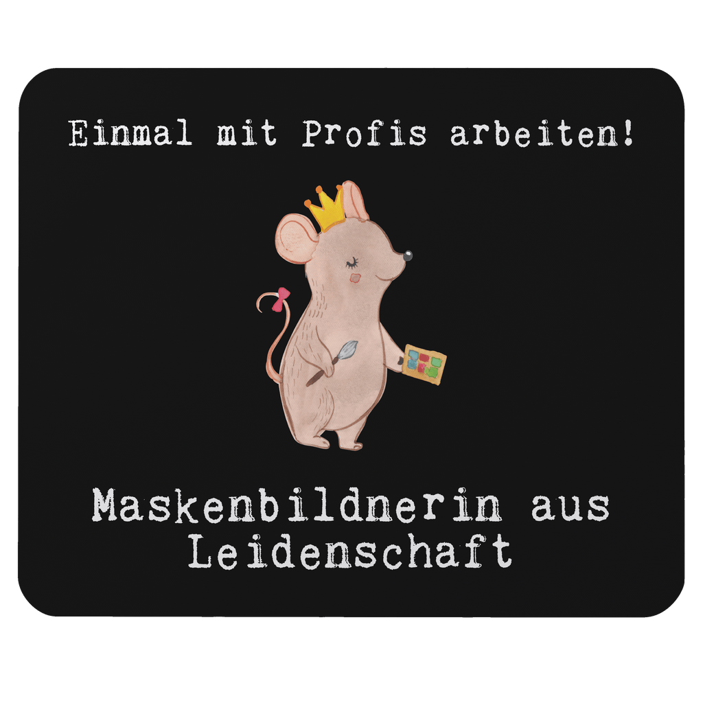 Mauspad Maskenbildnerin aus Leidenschaft Mousepad, Computer zubehör, Büroausstattung, PC Zubehör, Arbeitszimmer, Mauspad, Einzigartiges Mauspad, Designer Mauspad, Mausunterlage, Mauspad Büro, Beruf, Ausbildung, Jubiläum, Abschied, Rente, Kollege, Kollegin, Geschenk, Schenken, Arbeitskollege, Mitarbeiter, Firma, Danke, Dankeschön, Kosmetikerin, Make Up Artist, Maskenbildnerin, Visagistin, Beauty Salon, Kosmetikstudio, Eröffnung